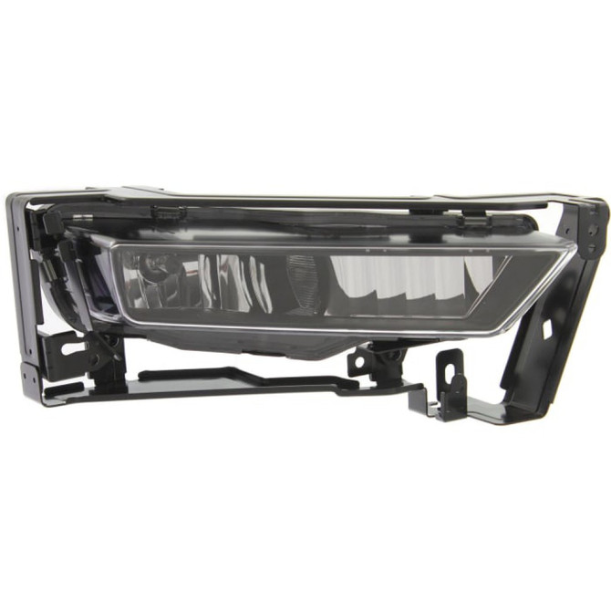 For Honda Accord Fog Light Assembly 2013 2014 2015 | Sedan | Rectangular | w/ Black Bezel Border | Excludes Hybrid Model (CLX-M0-USA-REPH107582-CL360A70-PARENT1)