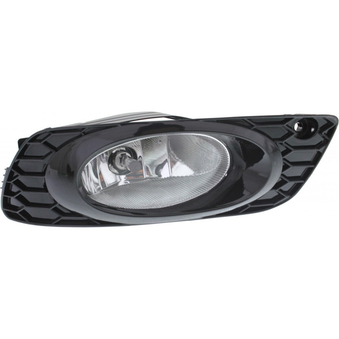 For Honda Civic Fog Light Assembly 2012 | Sedan | Round | Halogen | Excludes Hybrid Model (CLX-M0-USA-REPH107590-CL360A70-PARENT1)