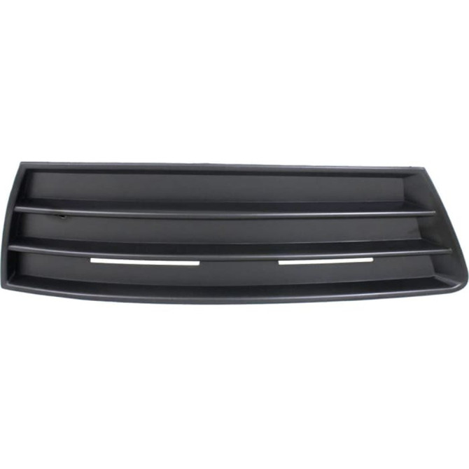 For Volkswagen Passat CC Fog Light Cover 2009 2010 | Grille Bezel | Bumper Cover | Outer | Black | w/o Fog Light Hole | Textured Black (CLX-M0-USA-REPV015508-CL360A71-PARENT1)