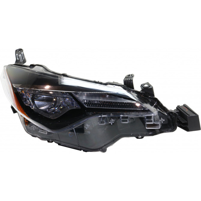 For Toyota Corolla Headlight 2017 2018 2019 Assembly | Bi-LED | w/ LED Daytime Running Light | CE / L / LE / LE ECO Model | CAPA (CLX-M0-USA-RT10010018Q-CL360A70-PARENT1)