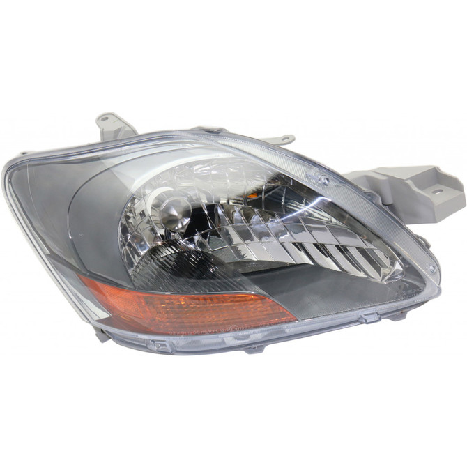 For Toyota Yaris Headlight Assembly 2007 2008 2009 2010 2011 w/ Sport Package | S Model | Base Model | Sedan | CAPA (CLX-M0-USA-REPT100118Q-CL360A70-PARENT1)