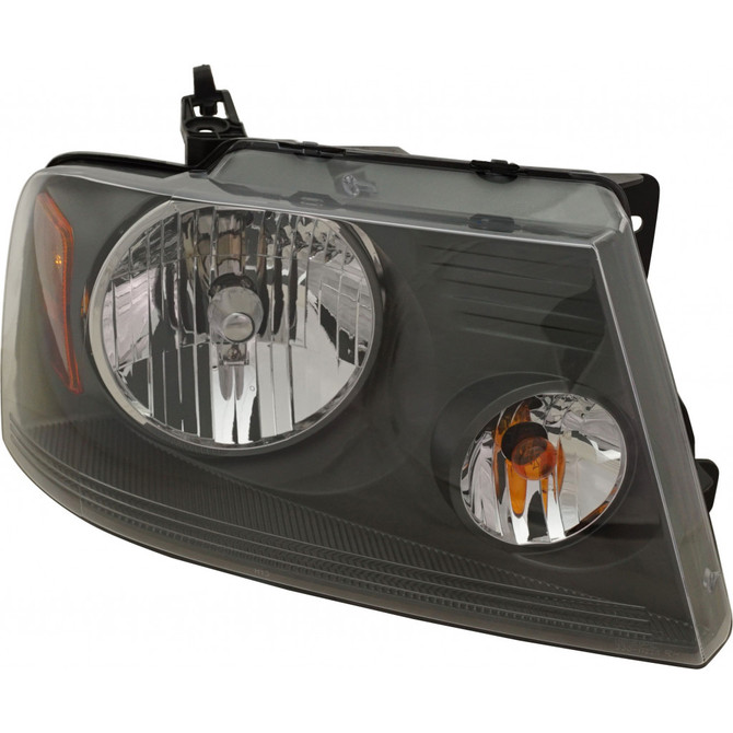 For Ford F-150 Headlight Assembly 2007 2008 CAPA | Halogen | w/o Chrome Trim | Medium Gray (CLX-M0-USA-REPF100130Q-CL360A70-PARENT1)