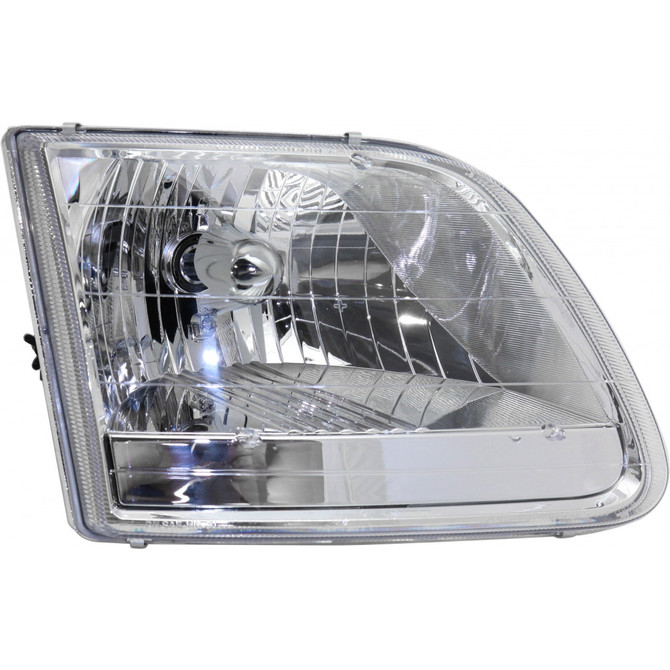For Ford F-150 Headlight Assembly 2001 02 03 2004 | Halogen | XL/XLT/Lariat Model (CLX-M0-USA-REPF100342-CL360A70-PARENT1)