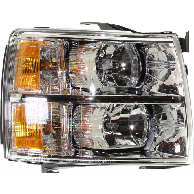 For Chevy Silverado 2500 / 3500 HD Headlight 2007-2014 Composite | Halogen | CAPA (CLX-M0-USA-C100178Q-CL360A71-PARENT1)