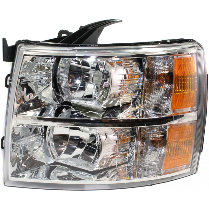 For Chevy Silverado Headlight Assembly 2007-2013 (CLX-M0-335-1145L-AS-CL360A55-PARENT1)