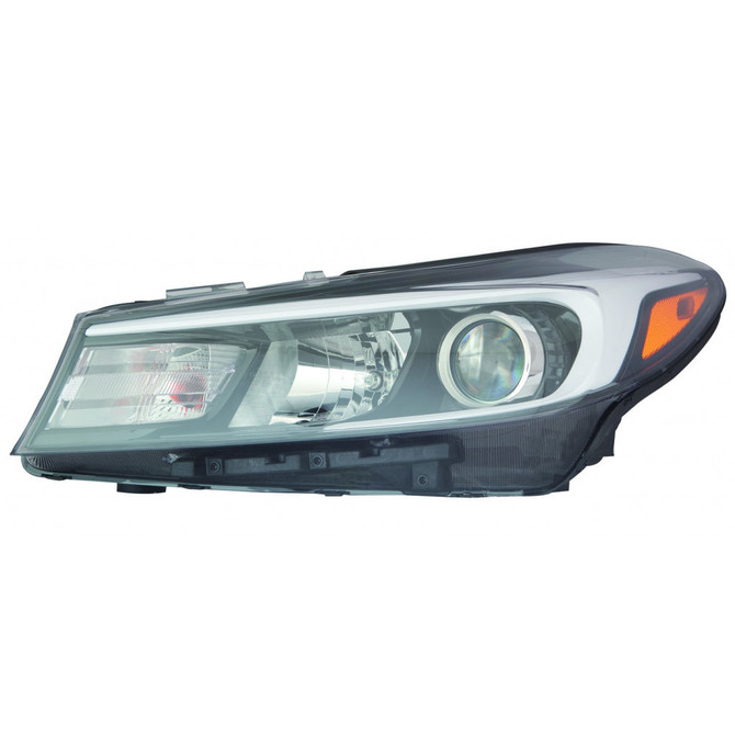For Kia Forte Sedan Headlight Assembly 2018 Halogen w/o LED Position Lamp CAPA (CLX-M0-323-1156L-AC2-CL360A55-PARENT1)