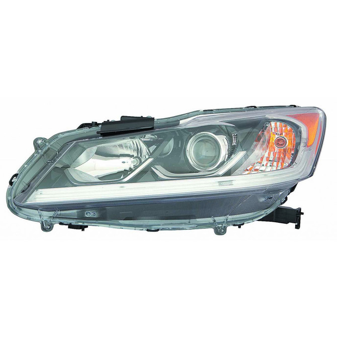 For Honda Accord Sedan Headlight Assembly Halogen 2016 2017 w/o LED DRL LX Model (CLX-M0-317-1176L-AS2-CL360A55-PARENT1)