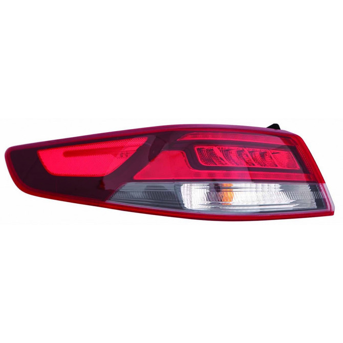 For Kia Optima Tail Light Assembly 2016 17 18 19 2020 Outer LED Type 2 Sport CAPA Certified (CLX-M0-323-1958L-AC2-CL360A50-PARENT1)