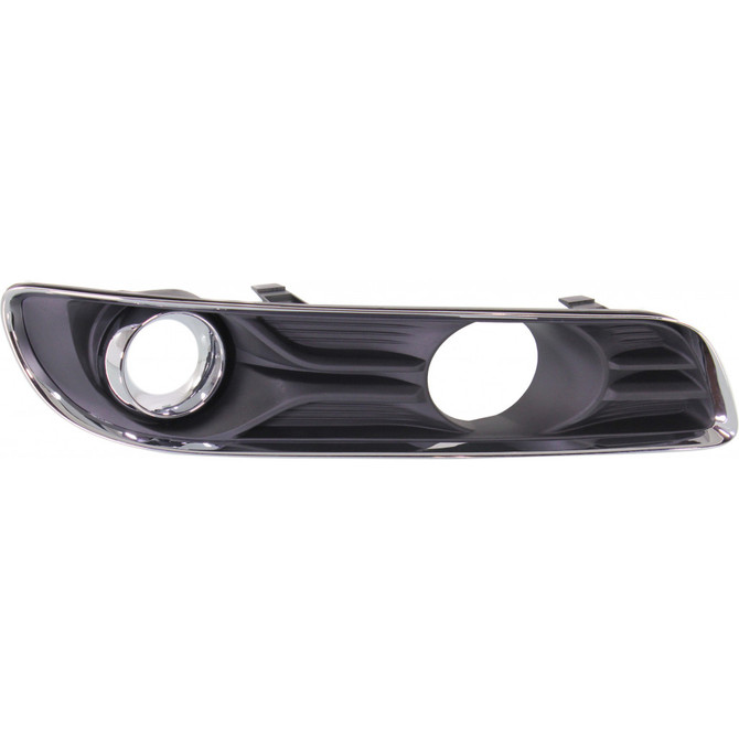 For Chrysler 300 Fog Light Cover 2011 12 13 2014 Outer | Black | w/ Chrome Trim | w/ Adaptive Cruise Control | Excludes SRT-8 Model | DOT / SAE Compliance (CLX-M0-USA-REPC108602-CL360A70-PARENT1)