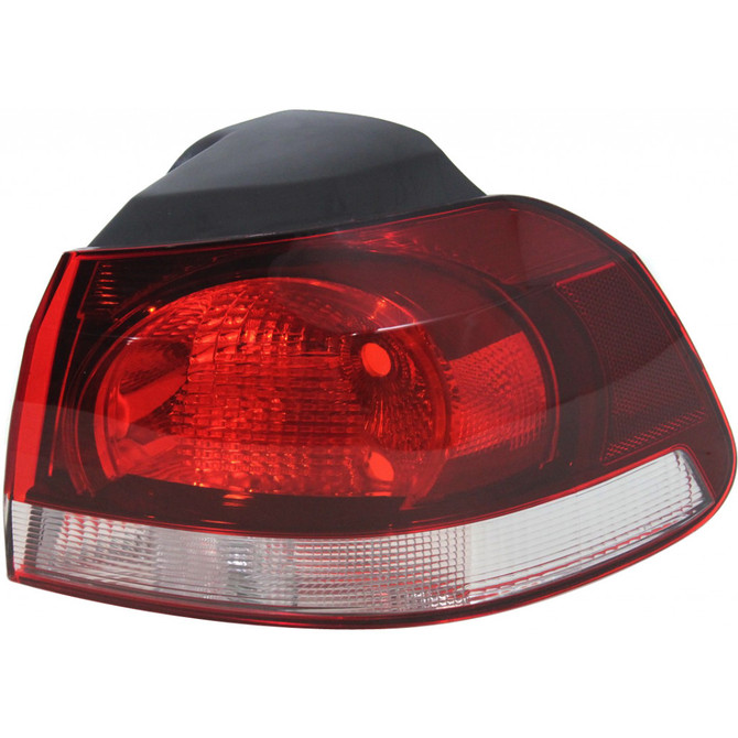 For Volkswagen Golf / GTI Outer Tail Light Assembly 2010 11 12 13 2014 | Halogen (CLX-M0-USA-REPV730104-CL360A70-PARENT1)