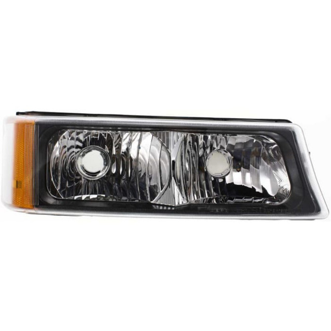 For Chevy Silverado 1500 / 2500 HD Classic Turn Signal Light 2007 Clear & Amber Lens | CAPA (CLX-M0-USA-C106902Q-CL360A74-PARENT1)