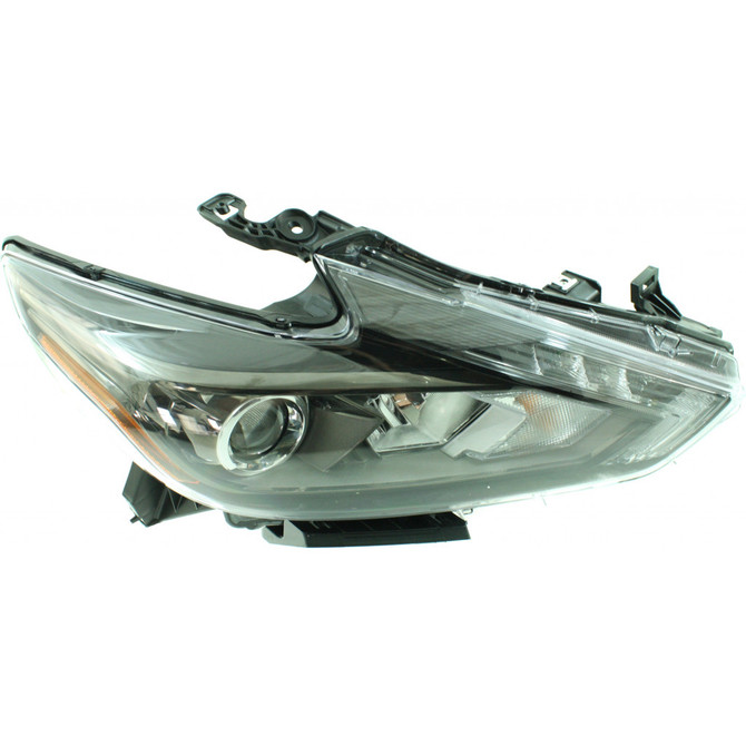 For 2016 Nissan Altima Headlight DOT Certified Bulbs Included Sedan; LED; w/LED DRL; Smoke Bezel (CLX-M0-20-9798-00-1-PARENT1)