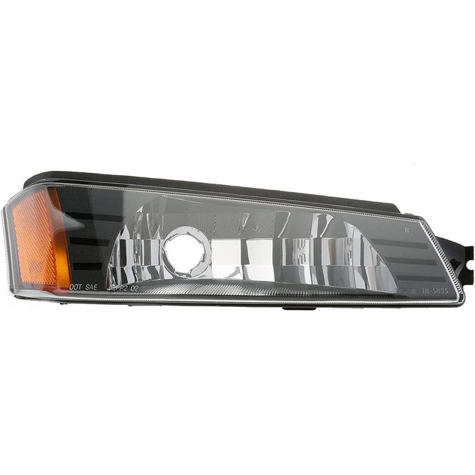 For 2002-2006 Chevy Avalanche 1500 Turn Signal / Side Marker Light CAPA Certified includes signal lamp; w/ Body Cladding (CLX-M0-18-5836-01-9-PARENT1)