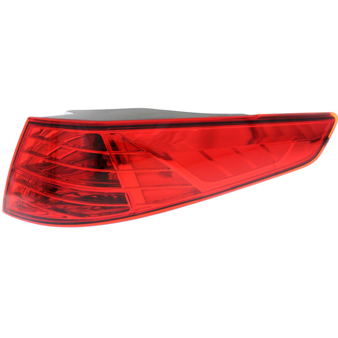 For 2012-2013 KIA Optima Tail Light (Unpainted)  DOT Certified Bulbs Included ;Halogen; for USA Built (CLX-M0-11-6410-90-1-PARENT1)