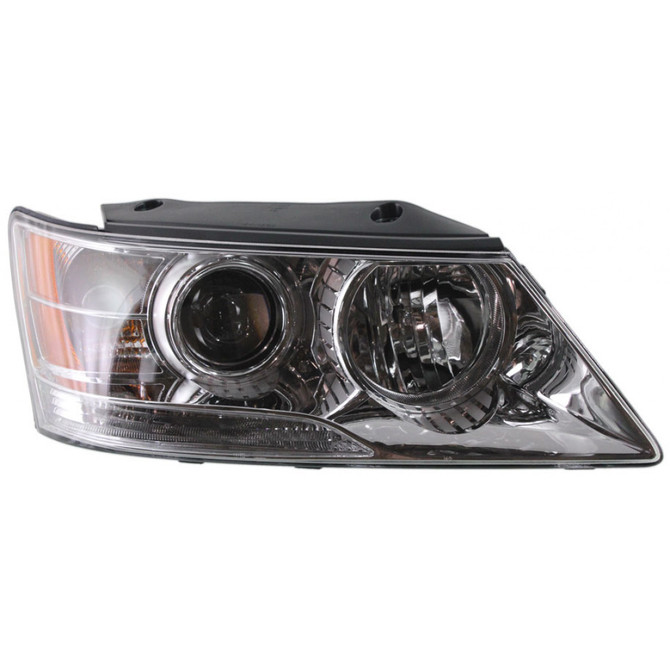 For 2009 2010 Hyundai Sonata Headlight CAPA Certified Bulbs Included (CLX-M0-20-9012-00-9-PARENT1)