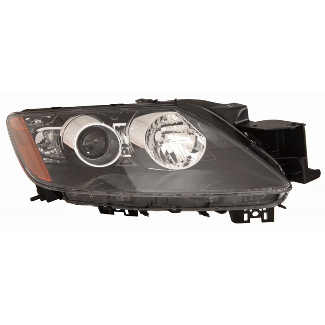 CarLights360: For 2007 MAZDA CX-7 Head Light Assembly Passenger w/o bulbs and ballast HID Type (Black Housing) - Replacement for MA2519131 (CLX-M1-315-1136RDUSHM2-CL360A1)