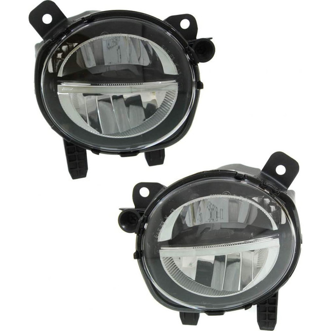 For BMW 320i / 328d / 328i / 335i xDrive Fog Light 2012-2018 Pair Driver and Passenger Side For BM2592153 | 63 17 7 315 559 (PLX-M0-19-6186-00-CL360A56)