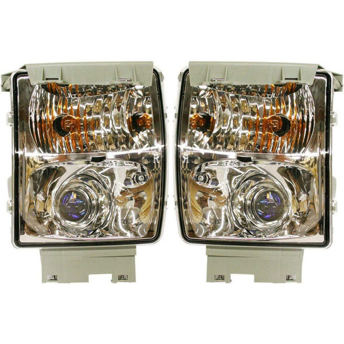 For Cadillac STS Front Signal Light 2005 06 07 08 09 10 2011 Pair Driver and Passenger Side For GM2530127 | 20972731 (PLX-M0-19-5852-00-CL360A55)