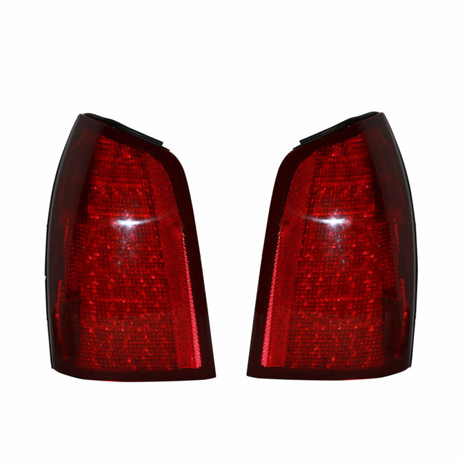 For Cadillac Deville Tail Light 2000 01 02 03 04 2005 Pair Driver and Passenger Side For GM2800181 | 25749113 (PLX-M0-11-5940-00-CL360A55)