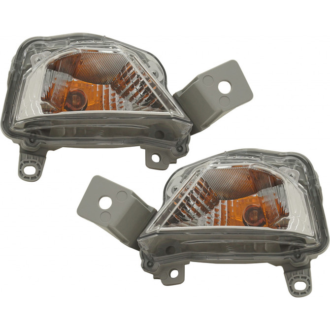 For 2019 Nissan Altima Signal Light Pair Driver and Passenger Side CAPA Certified For NI2530121 | 26135-6CA0A (PLX-M0-12-5416-00-9-CL360A55)