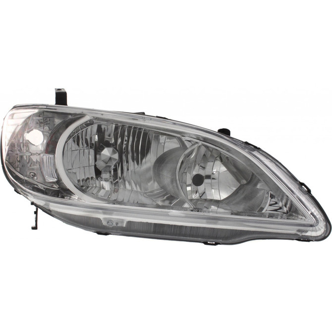 For 2004-2005 Honda Civic Headlight DOT Certified Bulbs Included (CLX-M0-20-6500-00-1-PARENT1)