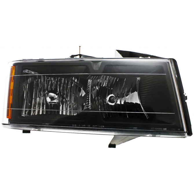 For 2004-2012 Chevy Colorado Headlight CAPA Certified Bulbs Included ;w/ Black bezel; except Extreme (CLX-M0-20-6468-00-9-PARENT1)