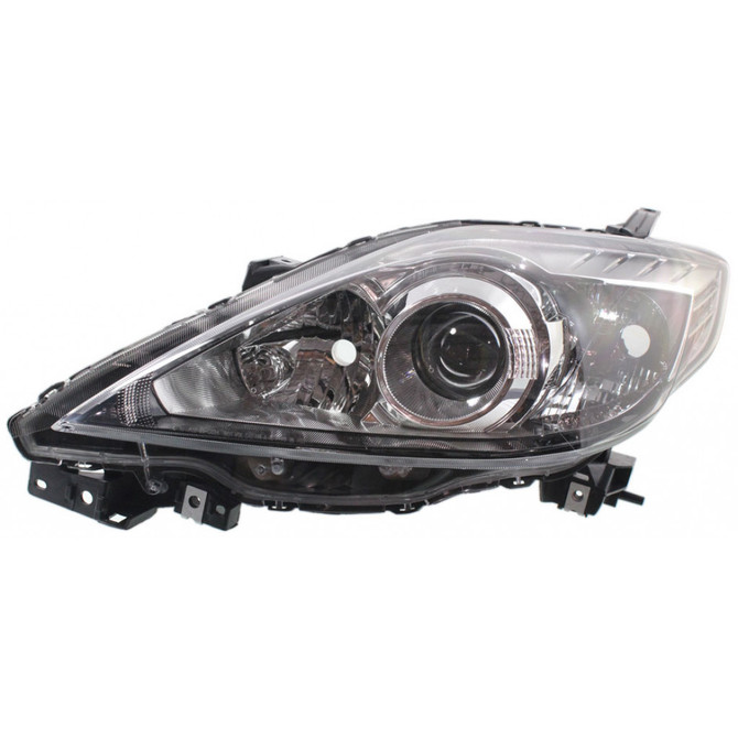 For Mazda 5 2008-2009 Headlight Assembly Unit Halogen Black Bezel (CLX-M1-315-1141L-US2-PARENT1)