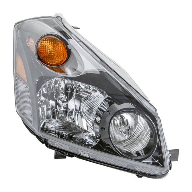 For 2005-2009 Nissan Quest Headlight CAPA Certified Bulbs Included ;Black Bezel (CLX-M0-20-6554-00-9-PARENT1)