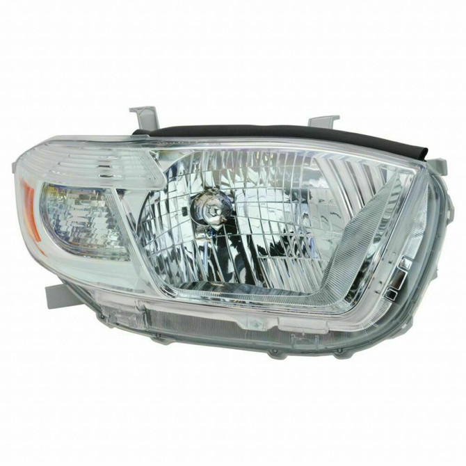For 2008-2010 Toyota Highlander Headlight CAPA Certified Lens and Housing Only ;base/limited model (CLX-M0-20-6898-01-9-PARENT1)