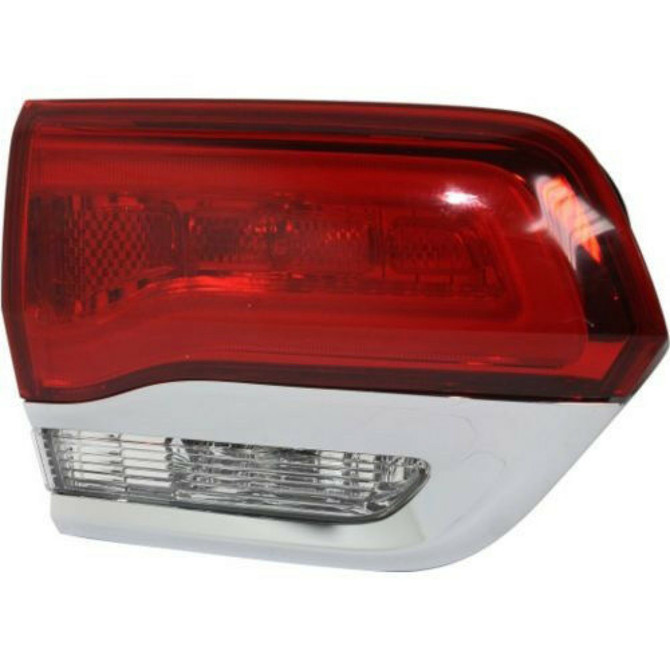 For Jeep Grand Cherokee 2014-2017 Platinum Chrome Shiny Trim Inner Tail Light Assembly Inner Laredo,Limited,Overland.Summit Model (CLX-M1-332-1306L-AF-PARENT1)