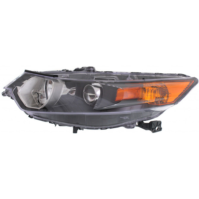 For Acura TSX Sedan 09-14/Sport Wagon 11-14 Headlight Assembly Unit HID Type w/o Bulbs and Ballast CAPA Certified (CLX-M1-326-1104L-UCH2-PARENT1)