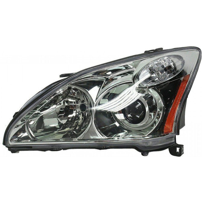 For Lexus RX330 2004-2006 Headlight Assembly Unit w/ HID w/o Adjust Type w/o Bulbs & Ballast DOT Certified LX2502122N (CLX-M1-311-1169L-UFH9-PARENT1)