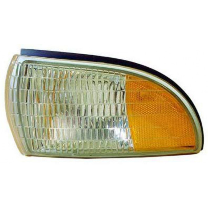 For Chevy Caprice/Impala/Buick RoadMaster Wagon 1991-1996/Oldsmobile Custom Cruiser 1991-1992 Side Marker Light Assembly Unit w/ Cornering Lens (CLX-M1-331-1527L-UST-PARENT1)