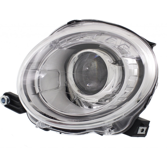 For Fiat 500 Hatchback / 500C Convertible 2012-2016 Headlight Assembly CAPA Certified (CLX-M1-360-1101L-AC-PARENT1)