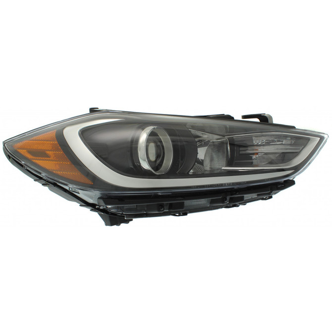 For Hyundai Elantra Headlight 2017 2018 Halogen w/ Parking Light CAPA (CLX-M0-20-9808-00-9-CL360A55-PARENT1)