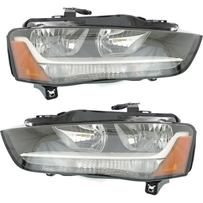 Fits Audi A4 and A5 / 12-16 Headlight Assembly Halogen DOT Certified (CLX-M1-345-1116L-AF2-PARENT1)