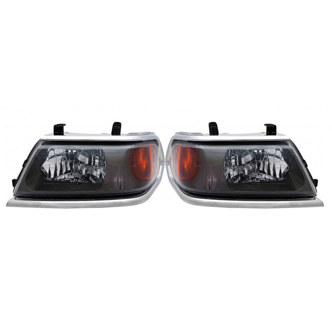 For 2000-2004 Mitsubishi Montero Sport Headlight w/Chrome Bezel (CLX-M0-MB306-B001L-PARENT1)