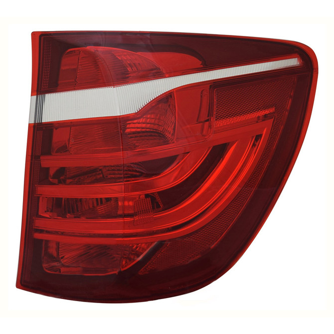 For BMW X3 Outer Tail Light 2011 12 13 14 15 16 2017 Passenger Side w/o HID Head Lamp For BM2805112 | 63 21 7 220 240 (CLX-M0-11-12055-00-CL360A55)