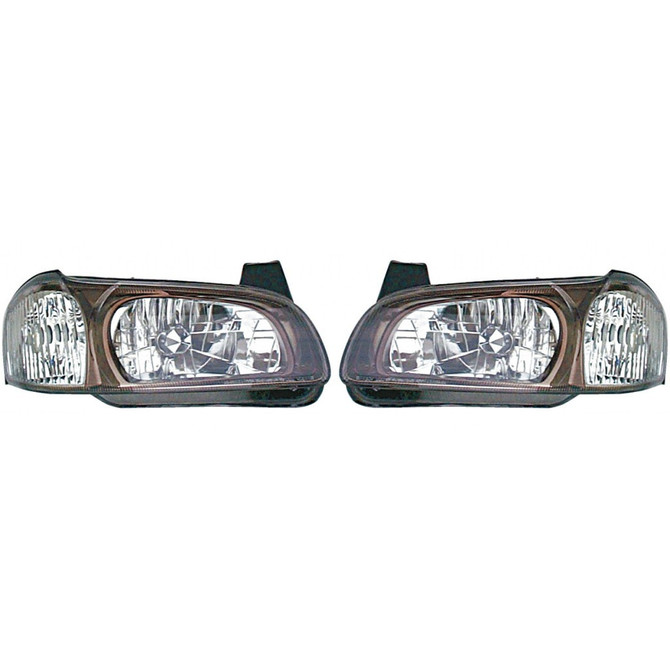 For 2001 Nissan Maxima Headlight 20th Anniversary Edition; w/black bezel (CLX-M0-DS494-B101L-PARENT1)