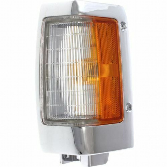 For 1990-1997 Nissan Pickup Front Side Marker Light Chrome (CLX-M0-DS327-B00CL-PARENT1)