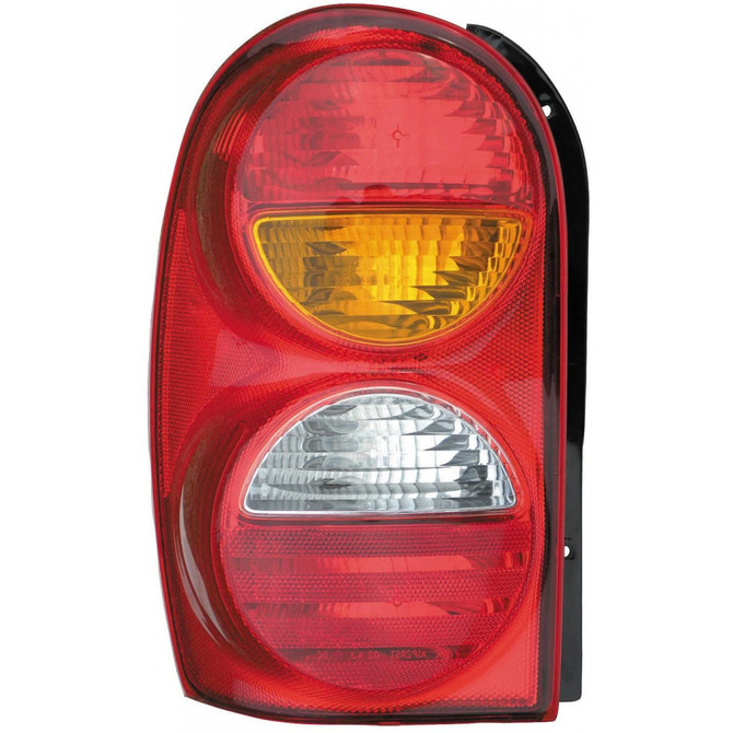 For 2002-2004 Jeep Liberty Rear Tail Light w/o Rear Fog Lights; w/ Amber Turn Lens (CLX-M0-CS332-B000L-PARENT1)