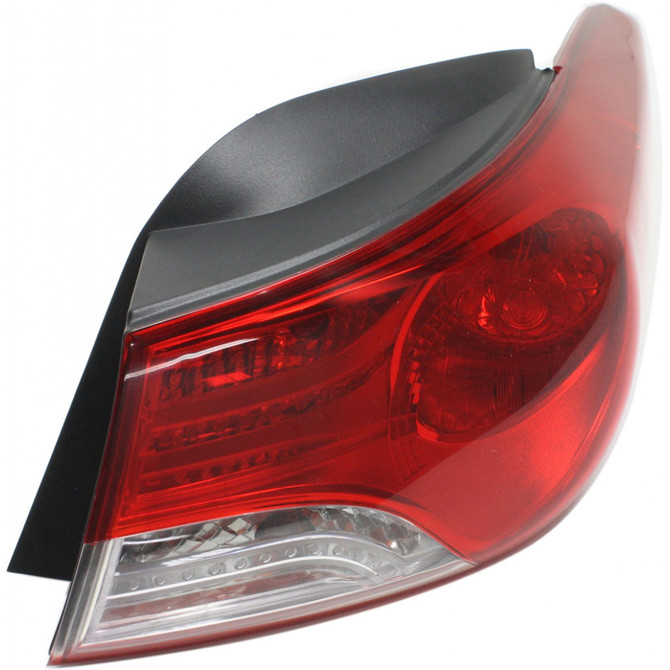 For Hyundai Elantra Outer Tail Light Assembly 2011 2012 2013 Halogen | Sedan (CLX-M0-USA-REPH730198-CL360A70-PARENT1)