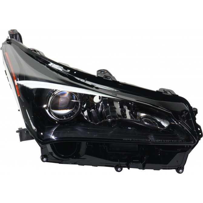 CarLights360: For 2015 2016 2017 Lexus NX200t Headlight Assembly DOT Certified w/ Bulbs Halogen High Beam Type (Vehicle Trim: Base; Sport Utility) (CLX-M0-20-9658-00-1-CL360A1-PARENT1)