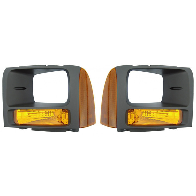 KarParts360: For 2006 2007 FORD F-250 SUPER DUTY Park /signal Light Assembly (CLX-M0-FR453-U000L-CL360A1-PARENT1)