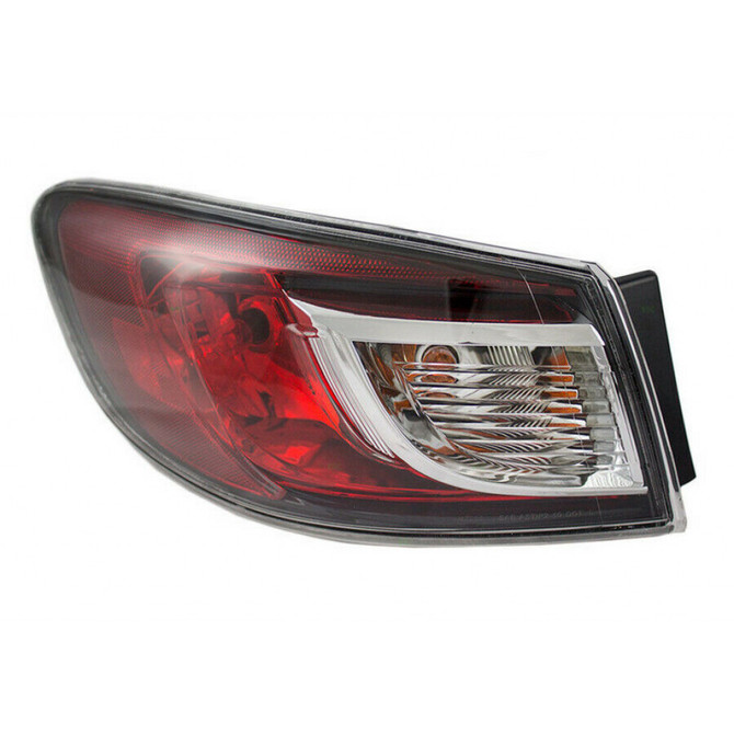 KarParts360: For 2010 2011 2012 2013 MAZDA 3 Tail Light Assembly w/Bulbs (CLX-M0-MZ255-B100L-CL360A1-PARENT1)