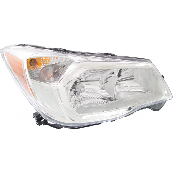 CarLights360: For 2014 2015 2016 Subaru Forester Headlight Assembly DOT Chrome Bezel w/ Bulbs 2.5i Limited 2.5i Premium 2.5i Touring 2.5i (CLX-M0-20-9444-00-1-CL360A2-PARENT1)