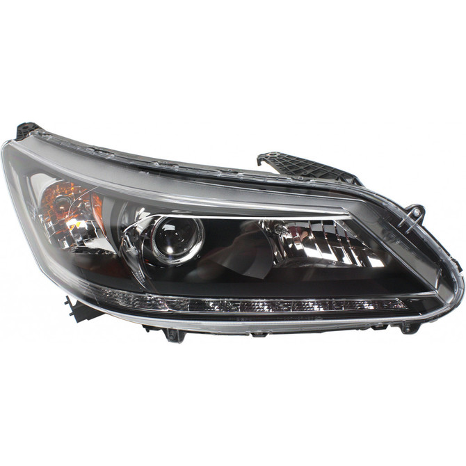 CarLights360: For 2013 2014 2015 Honda Accord Headlight Assembly DOT Certified w/ Bulbs Halogen Type 3.5L V6 3471cc Sedan (CLX-M0-20-9358-90-1-CL360A1-PARENT1)