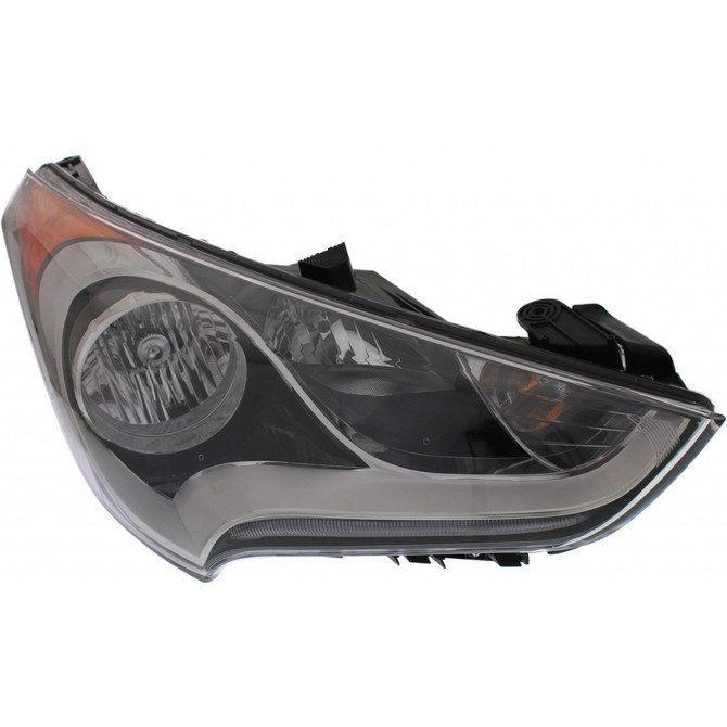 CarLights360: Fits 2012 13 14 15 2016 Hyundai Veloster Headlight Assembly CAPA Certified Multireflector Type w/ Bulbs Base Hatchback (CLX-M0-20-9334-00-9-CL360A1-PARENT1)