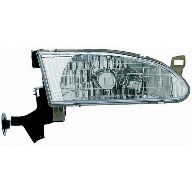 CarLights360: For 1998 1999 2000 Toyota Corolla Headlight Assembly DOT Certified w/Bulbs (CLX-M0-20-5220-00-1-CL360A1-PARENT1)