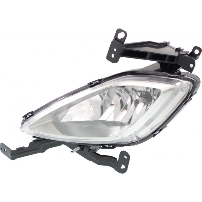 KarParts360: For 2011 2012 2013 Hyundai Elantra Fog Light Assembly with Bulbs (CLX-M0-HY125-B010L-CL360A1-PARENT1)
